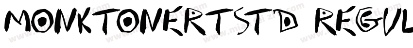 MonktonertStd Regula字体转换